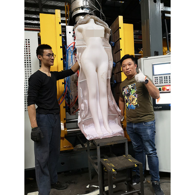 Mannequin de buste mâle femelle creux en plastique modèle pleine longueur faisant la Machine de moulage par soufflage de machines