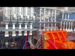 Machine de moulage par extrusion-soufflage à bouche large à 5 têtes de matrice