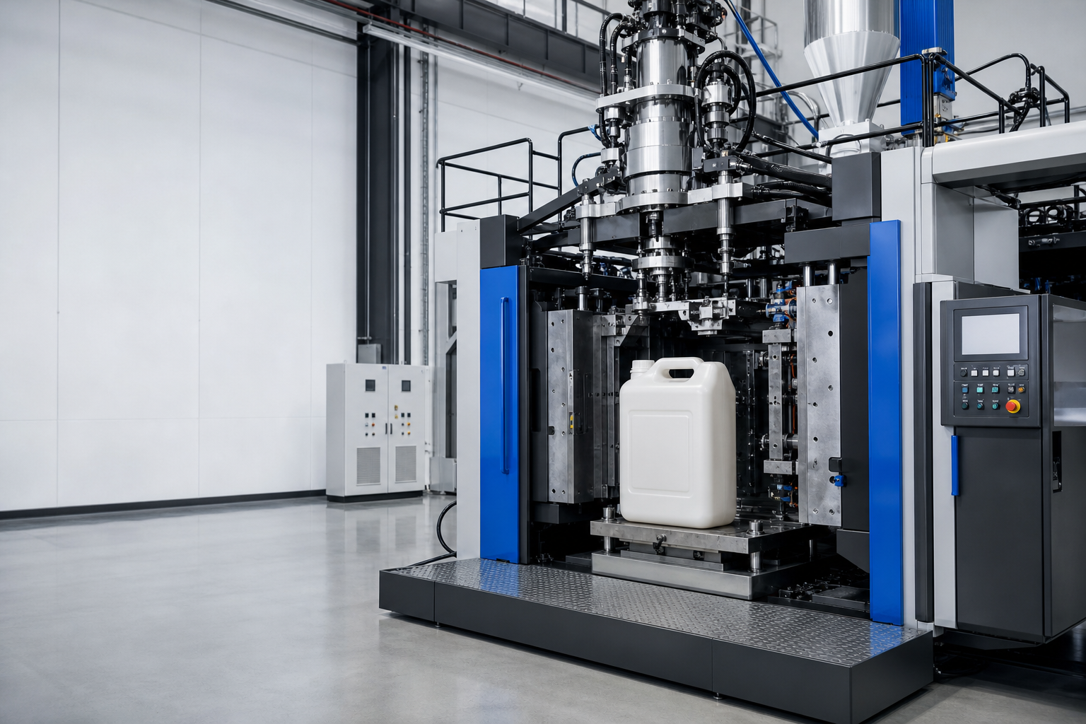Derniers blogs de l'entreprise sur How to Choose the Right Extrusion Blow Molding Machine for 20L–30L HDPE Jerry Cans