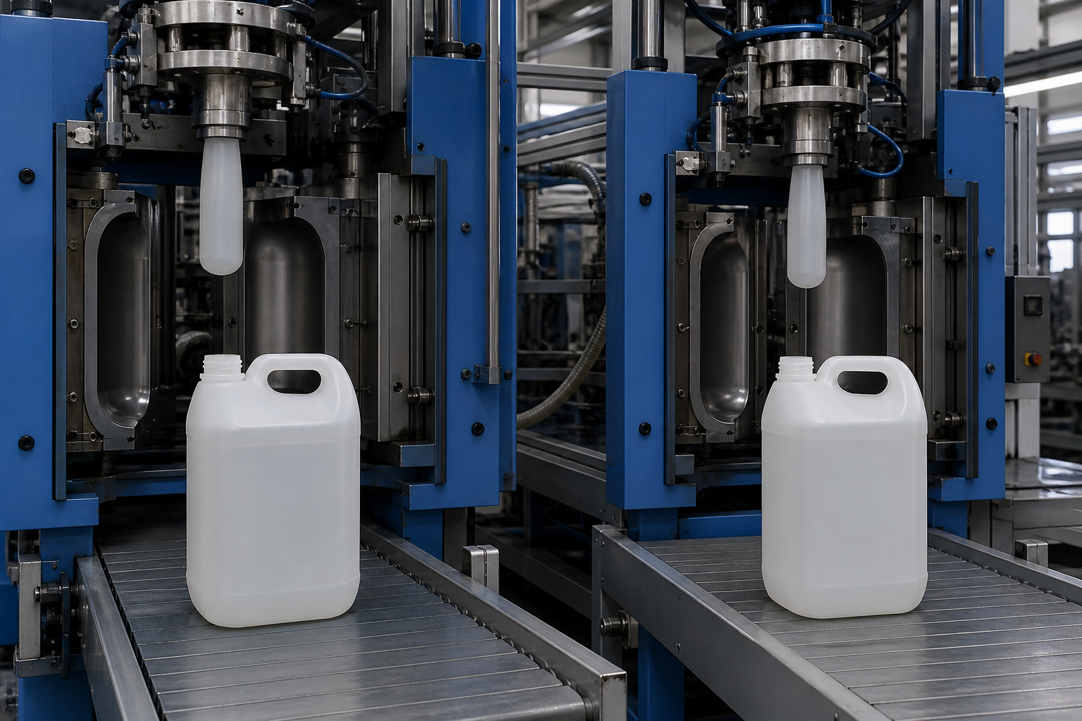 Derniers blogs de l'entreprise sur Single-Station vs Double-Station Blow Molding Machines: What Is the Difference?