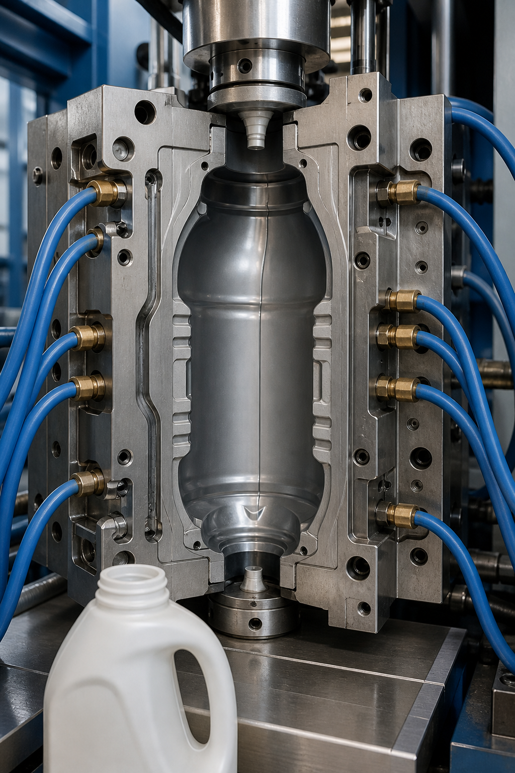 Derniers blogs de l'entreprise sur Blow Mold Cooling: How Cooling Design Affects Cycle Stability and Container Quality