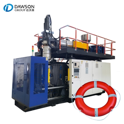 qualité  Accumulation Extrusion Blow Molding Machine PLC Plastic Life Buoy Usine