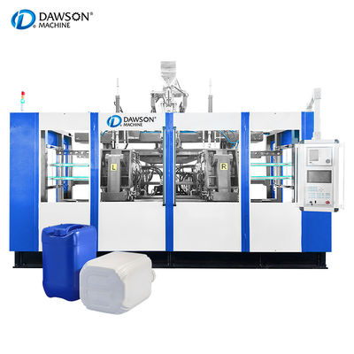 acheter 20L entièrement automatique Jerry Can Double Station Bouteille en HDPE Jerry Can soufflant en faisant un réservoir Conteneur Jar Jug Extrusion souffler machine de moulage online manufacture