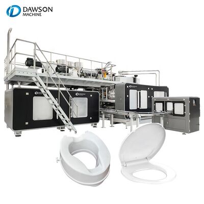acheter Machine de moulage par soufflage à extrusion de siège de toilette HDPE facile à utiliser avec une puissance de moteur d'extrudeur de 30 kW online manufacture