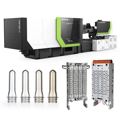 acheter 48 Machine de moulage par injection de préforme en PET à cavité avec servomoteur et haute productivité à 0 à 200 tr / min online manufacture