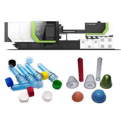 acheter Machine de moulage par injection de préforme en PET de 1 à 180 tr/min. Vitesse de vis de 200 tonnes Force de serrage et Servo-moteur économe en énergie online manufacture