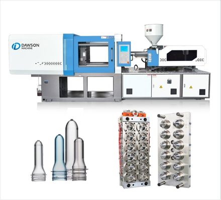 acheter Machine de moulage par injection de préforme en PET à haute productivité avec une distance de 720 mm entre les barres d'attache et le système hydraulique online manufacture