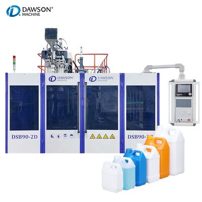 acheter Machine de moulage par soufflage pour bidons en HDPE de 30 kW et 270 kN de force de serrage avec un débit de 130 kg/h online manufacture