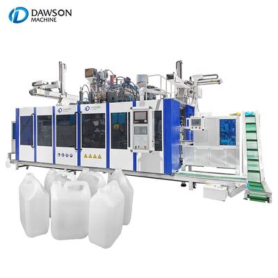 acheter Machine de moulage par extrusion-soufflage à double tête de filière DSB90II pour bidons HDPE de 5 L online manufacture