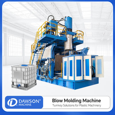 acheter Machine de moulage par soufflage IBC 1000L rénovée avec conception de tête d'accumulateur et système de servomoteur pour la production de tambours en plastique online manufacture