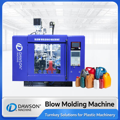 acheter Machines de moulage par soufflage de bouteilles approuvées CE, Machine de moulage par Extrusion-soufflage pour baril d'huile lubrifiante HDPE 10L-30L online manufacture