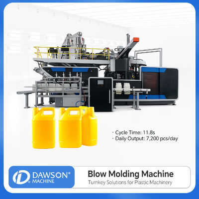 acheter Machine de moulage par soufflage rotative haute vitesse à 6 stations pour la production de bidons en PEHD de 25L online manufacture