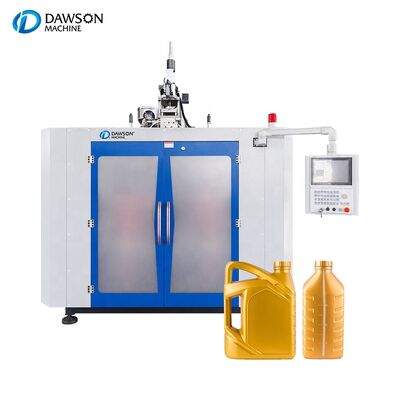 acheter Machine de moulage par soufflage par extrusion automatique à double station pour la fabrication de conteneurs en plastique HDPE de 4L online manufacture