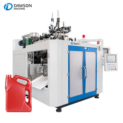 acheter Machine de moulage par soufflage par extrusion à 3 couches pour la fabrication de bouteilles en plastique HDPE de 4 litres avec double station online manufacture