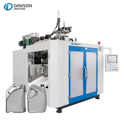 acheter Machine de moulage par soufflage par extrusion automatique à double station pour récipients en plastique HDPE de 4 L online manufacture