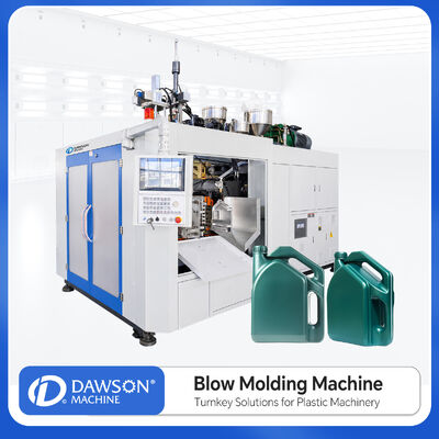 acheter Machine de moulage par soufflage par extrusion automatique à double station pour récipients en plastique HDPE de 4 L online manufacture