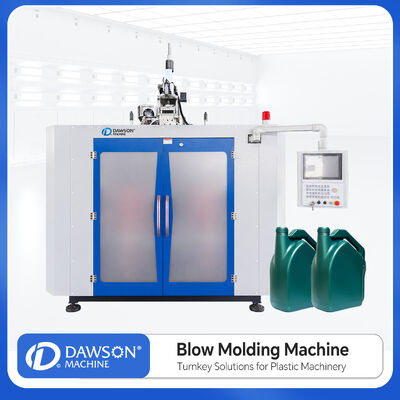 acheter Machine de moulage par soufflage à double station à 3 couches avec une capacité de 140 kg/h pour la production de conteneurs en plastique HDPE online manufacture