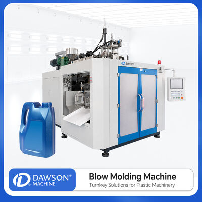 acheter Machine de moulage par soufflage par extrusion automatique à double station pour la fabrication de conteneurs en plastique HDPE de 4L online manufacture