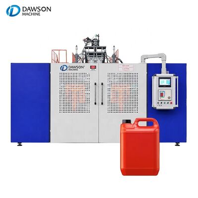 acheter Machine de moulage par soufflage par extrusion à double station et double tête en HDPE de 5 L automatique pour la fabrication de bouteilles en plastique online manufacture