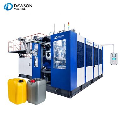 buy Machine de moulage par soufflage à double station à haute production à tête unique pour la fabrication de boîtes industrielles en PEHD online manufacture