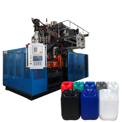acheter Soufflage de corps creux en plastique d'extrusion de bouteille de pe de la station simple 25l Jerry Can Blow Molding Machine pp faisant des machines online manufacture