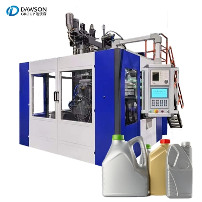 L'huile en plastique met les bouteilles en bouteille à grande vitesse de la place 5L de machine de soufflage de corps creux d'extrusion