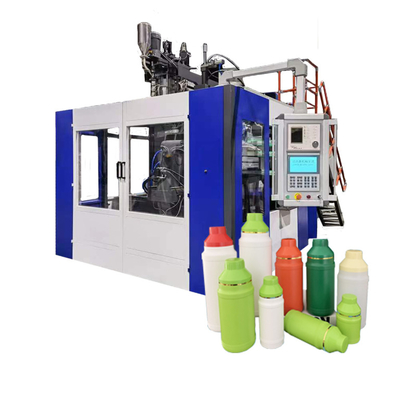 Machine de moulage par soufflage par extrusion à station unique pour la production de jerrycan en plastique HDPE de 0 à 5 L