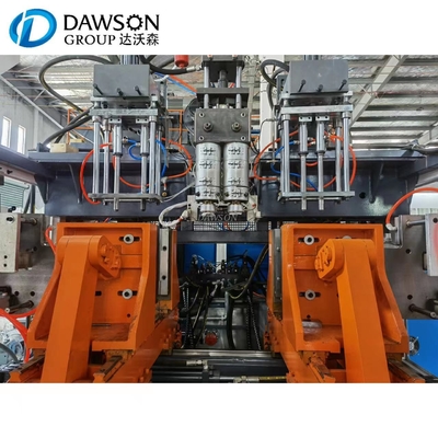 Machine à moulage par soufflage à extrusion à tête unique pour conteneurs en plastique