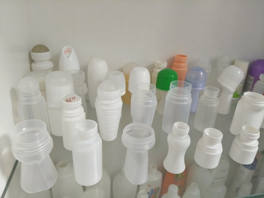 Bouteille en plastique rouleau en plastique sur bouteille antiperspirant produit pour antiperspirant