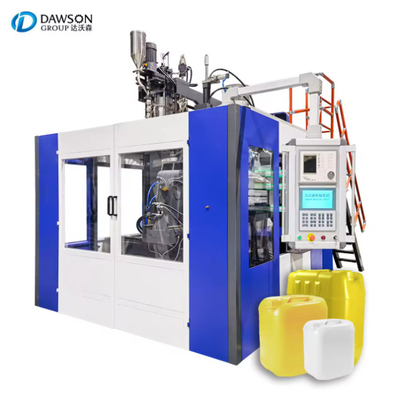 10L 20L 25L 30L Jerrycan Bouteille à pile huile lubrifiante double station extrusion soufflage machine de moulage