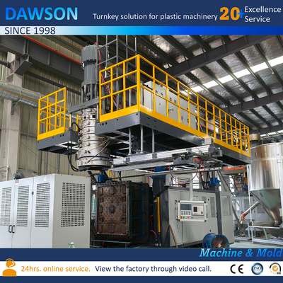 1.2m Machine de moulage de palettes plastiques Machine automatique de moulage par soufflage par extrusion