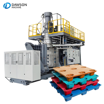 Neuf coins Pallets en plastique souffler machine de moulage Pallets en plastique machine de fabrication de palettes en plastique machine