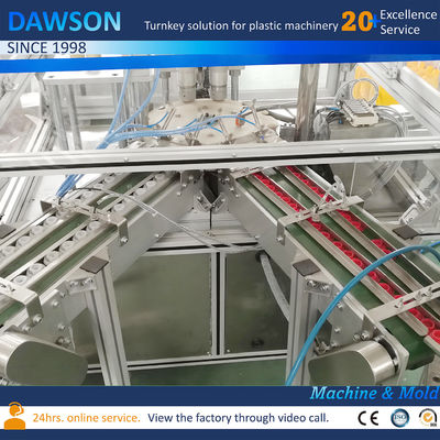 Machine auxiliaire en plastique pour bouchons d'eau