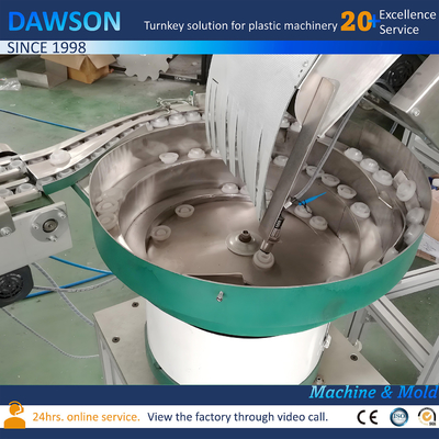 Machine automatique de fermeture de bouteille d'huile d'eau en plastique