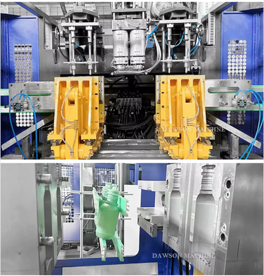 Machine de moulage par soufflage par extrusion de plastique à bouteille de haute qualité
