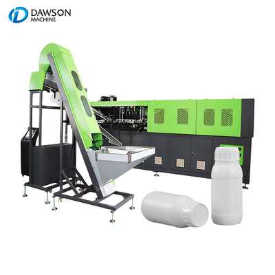 Machine de moulage automatique par soufflage pour bouteilles en plastique à 4 cavités