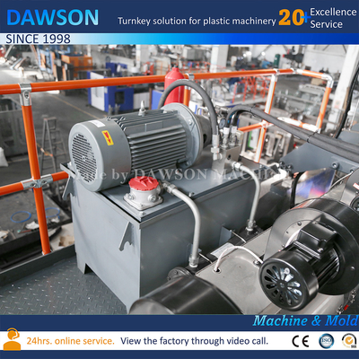 Réservoir d'eau à grande vitesse de 200L Réservoir d'eau équipé de composants de pompe à moteur à noyau Machine automatique de moulage à soufflage de tambour chimique à baril en plastique