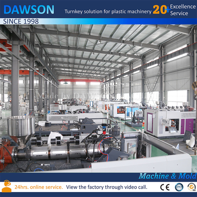 2L 3L 4L machine de fabrication de bouteilles de détergent pour les vêtements plastique PP HDPE moulage par soufflage par extrusion