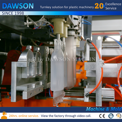 500 ml 1L 2L Machine de moulage par soufflage par extrusion plastique Bouteille de détergent pour les vêtements Nettoyeurs de savon liquide Fabrication de bouteilles chimiques