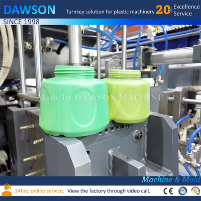 Machine de moulage par soufflage par extrusion HDPE pour emballage chimique médical à large cou Bouteille en plastique de 1400 ml
