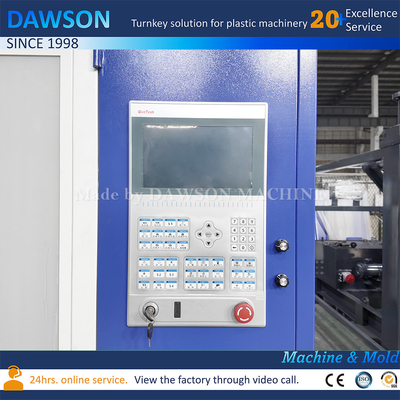HDPE large cou emballage médical chimique plastique 1400ml bouteille extrusion soufflage machine de moulage