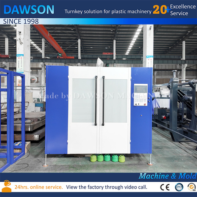 HDPE large cou emballage médical chimique plastique 1400ml bouteille extrusion soufflage machine de moulage