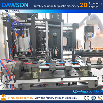 4 cavités Bouteilles en plastique Machine de moulage Bouteille de jus Fabrication