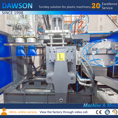 Machine automatique de moulage par soufflage par extrusion de bouteilles en PP HDPE