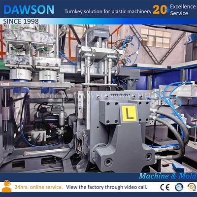Machine de moulage par soufflage à l'extrusion de plastique de 4 gallons et 5 gallons