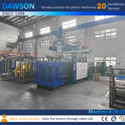 Demande de main-d'œuvre 1-2 opérateur entièrement automatique en plastique Hdpe Modèle de corps mannequin Machine de fabrication de mannequin Machine de soufflage par extrusion