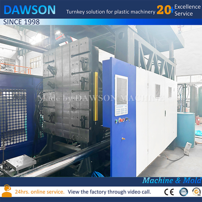 Demande de main-d'œuvre 1-2 opérateur entièrement automatique en plastique Hdpe Modèle de corps mannequin Machine de fabrication de mannequin Machine de soufflage par extrusion