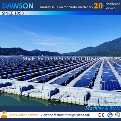 Machine de fabrication automatique de pontoon flottant en plastique