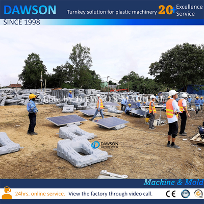 Machine d'extrusion-soufflage DSB100 HDPE pour flotteurs de quai pour une production fluide