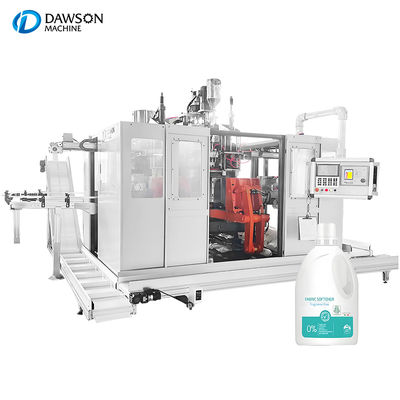 Automatique à double station à double tête Laverie quotidienne de produits chimiques Détergent nettoyeur de bouteilles Extrusion machines de moulage par soufflage